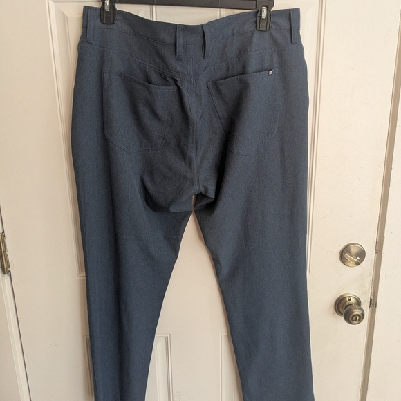 Travis Mathew Open To Close Pants Heathered Navy - Picture 5 of 5